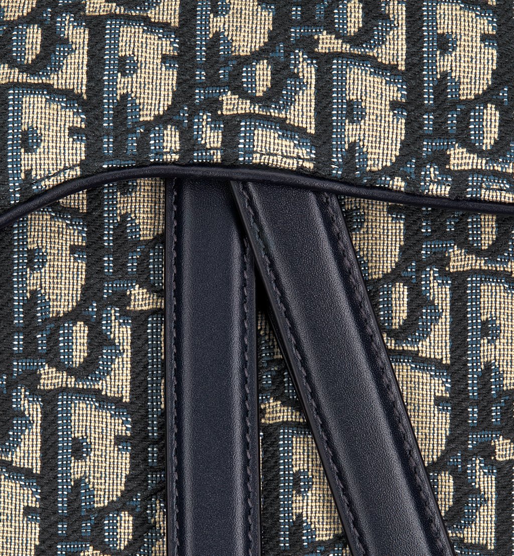 Saddle Bag With Strap - Blue Edition