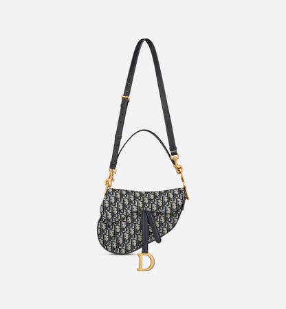 Saddle Bag With Strap - Blue Edition