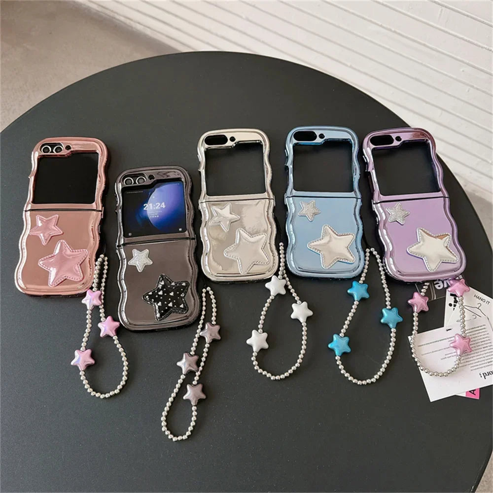 3D Star Matte Case for Samsung Galaxy Z Flip Series