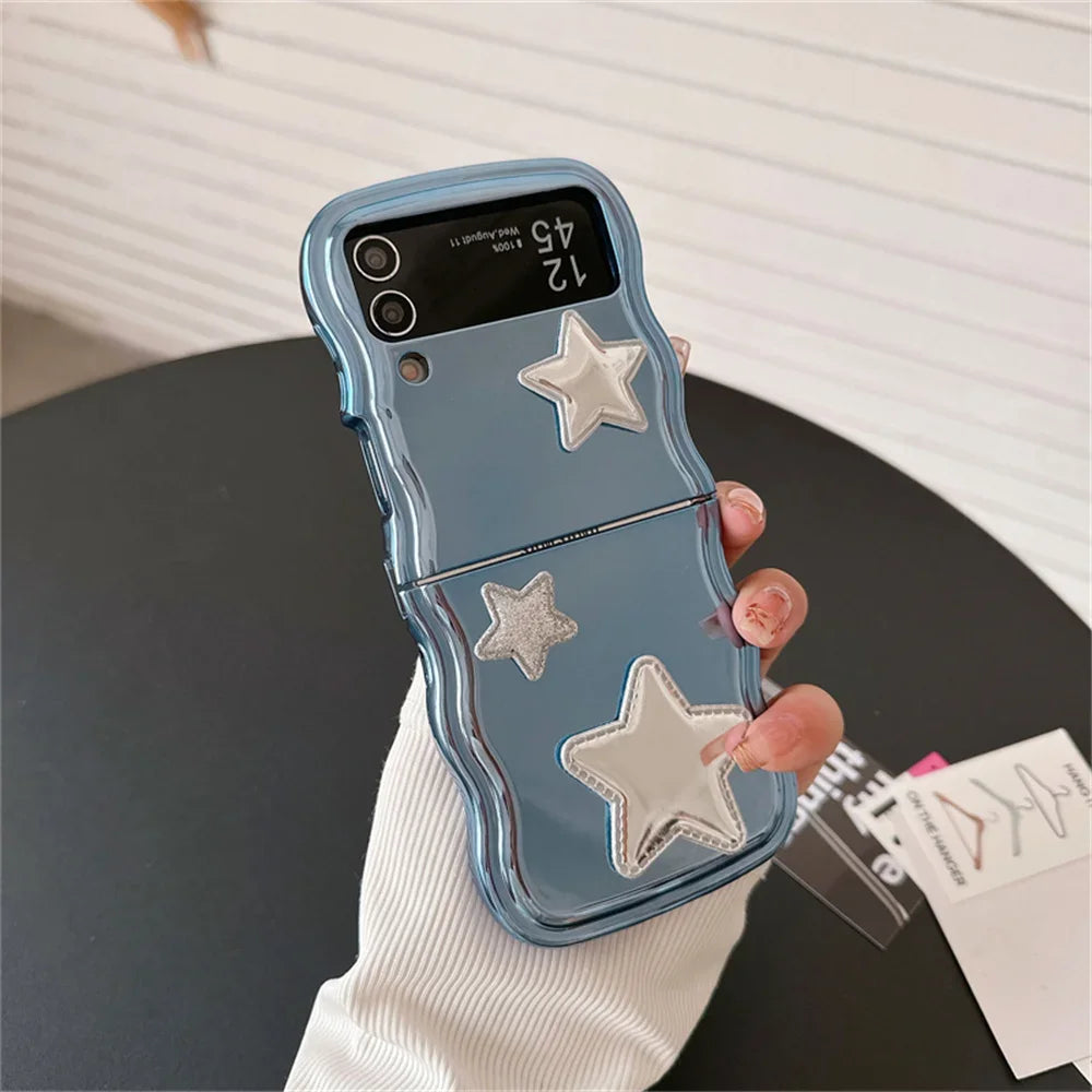 3D Star Matte Case for Samsung Galaxy Z Flip Series