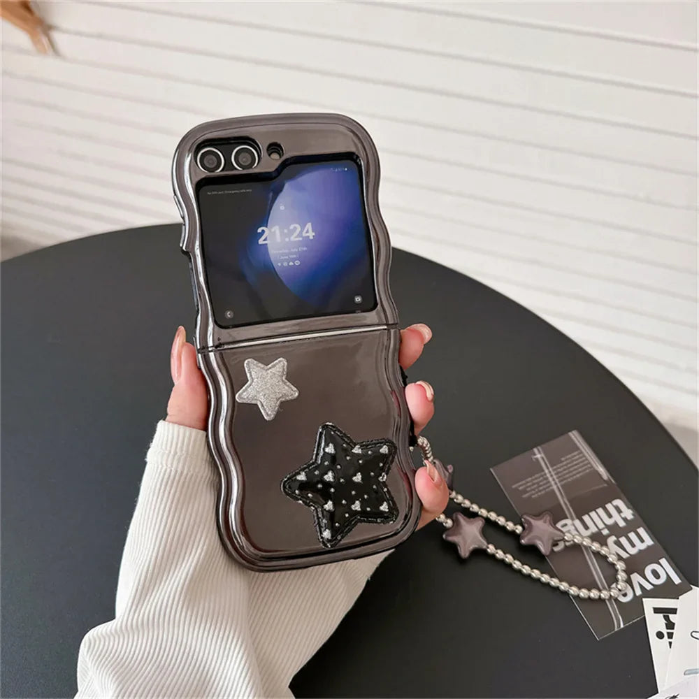 3D Star Matte Case for Samsung Galaxy Z Flip Series