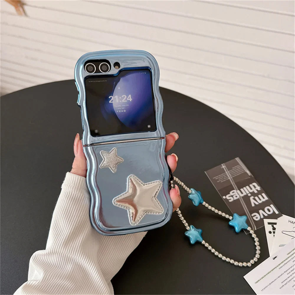 3D Star Matte Case for Samsung Galaxy Z Flip Series