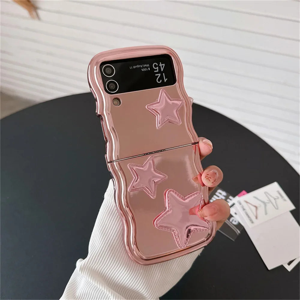 3D Star Matte Case for Samsung Galaxy Z Flip Series
