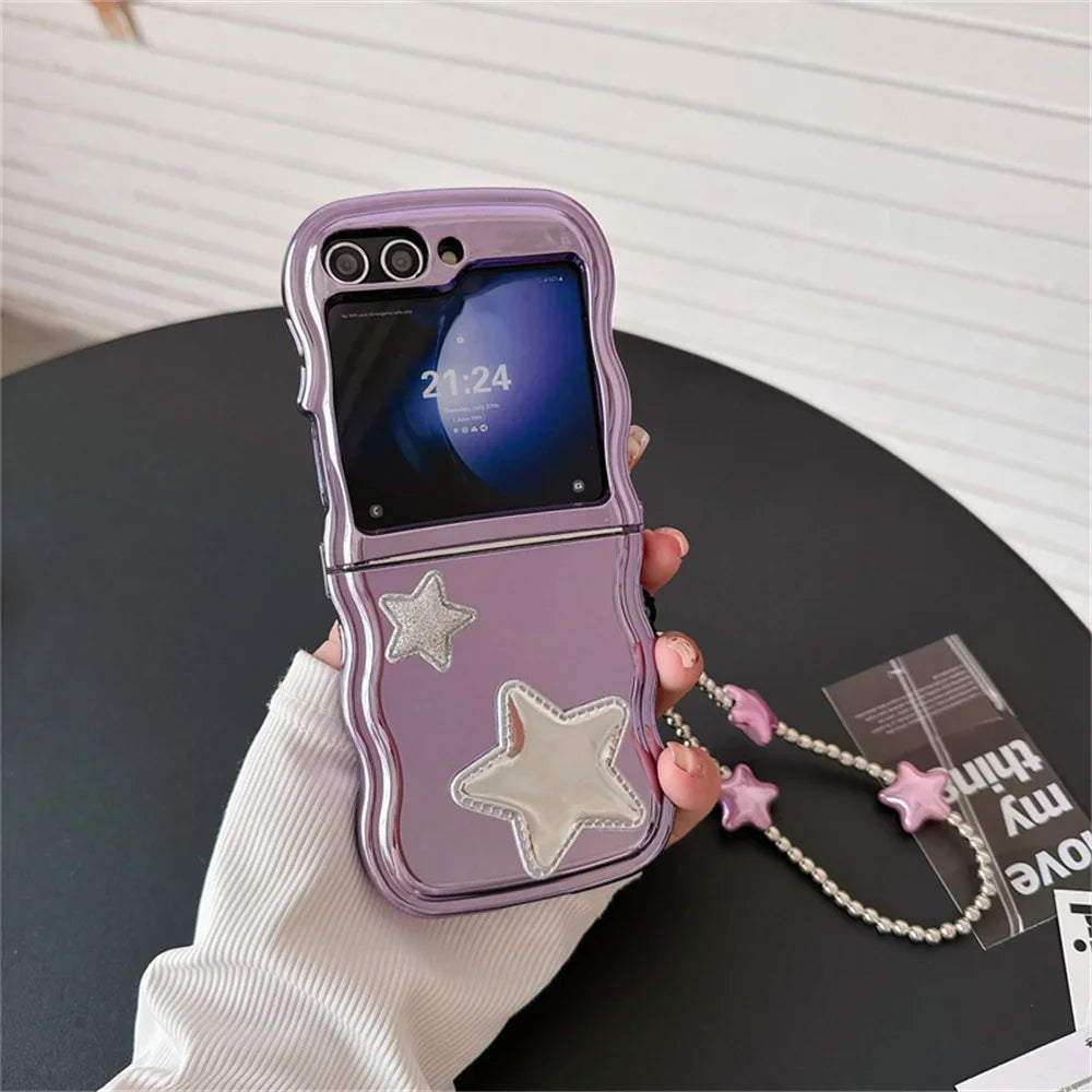 3D Star Matte Case for Samsung Galaxy Z Flip Series
